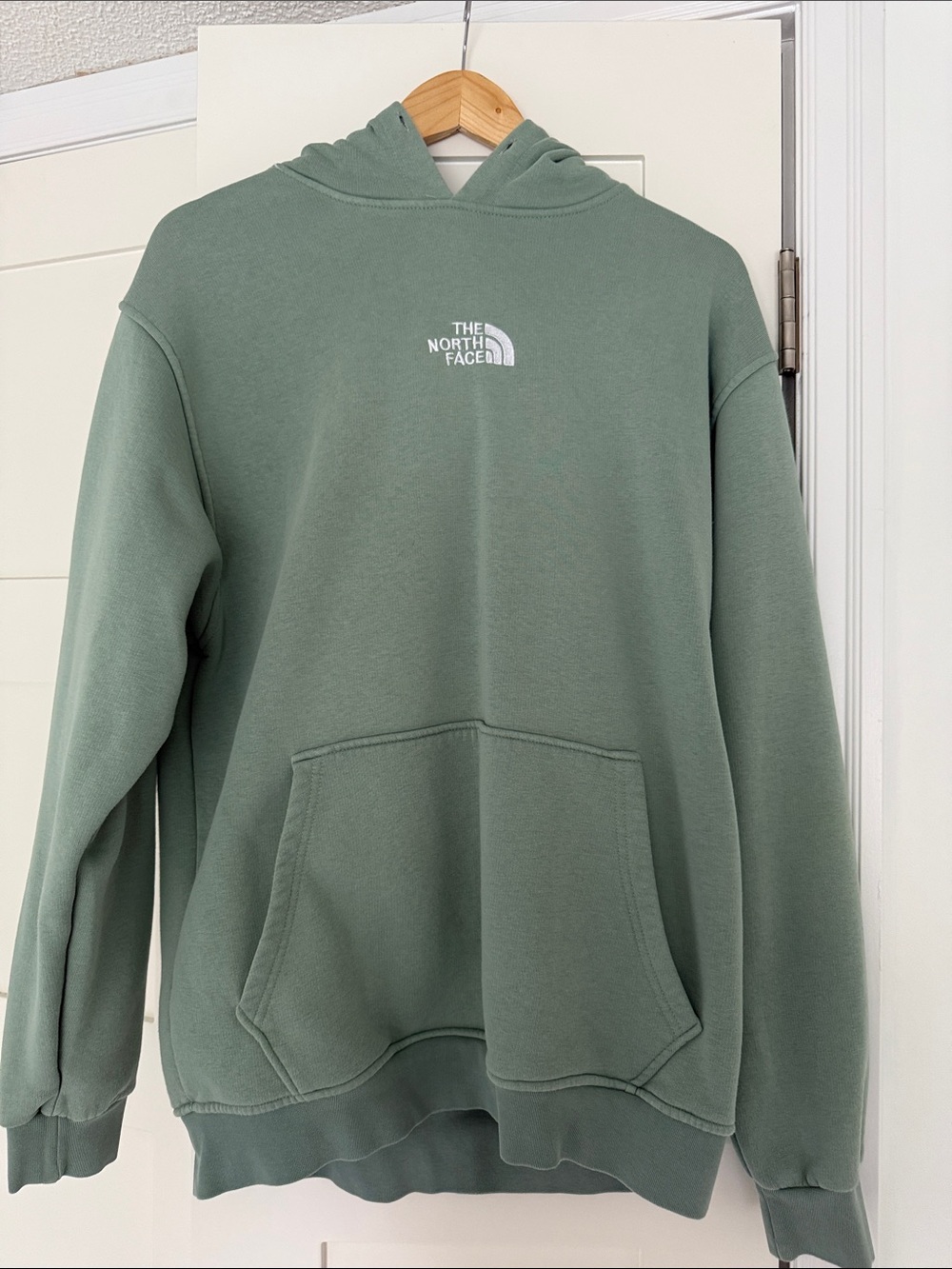 The North Face Pullover Hoodie in Sage Green
